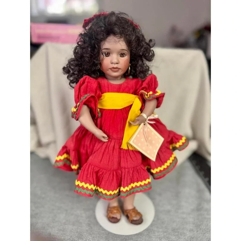 Vintage Lawtons Porcelain Doll 